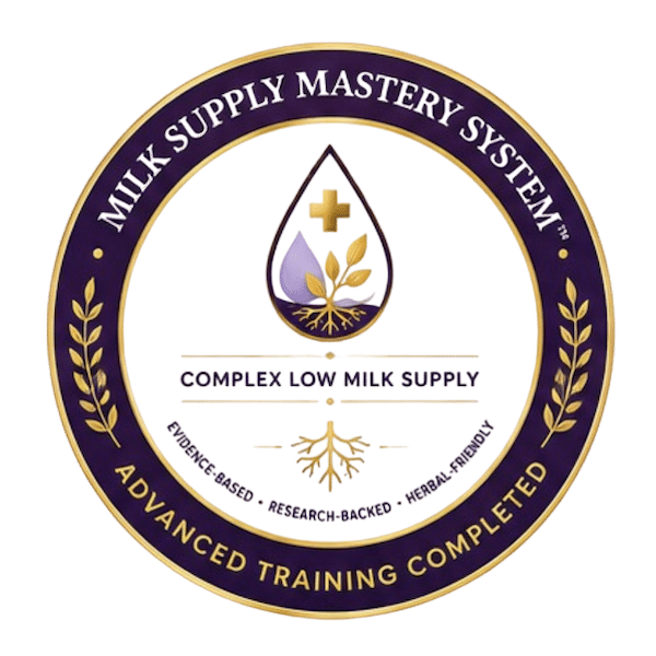 milk supply mastery advanced training badge